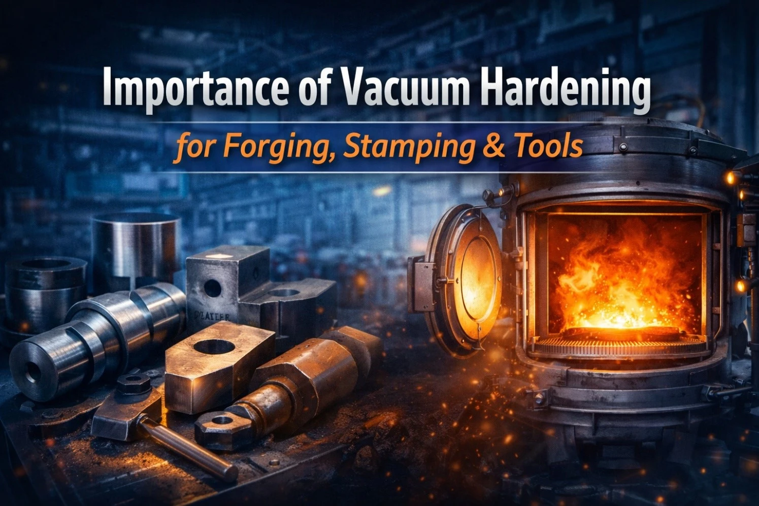 Importance of Vacuum Hardening for Forging, Stamping & Tools to Improve Component Life
